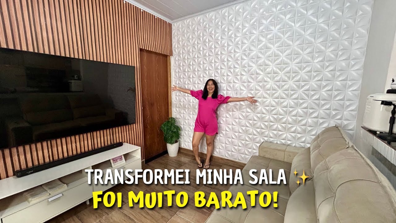 Comprei o KIT de PLACAS DE DECORA&Ccedil;&Atilde;O 3D para parede da minha sala. Placas parede 3D s&atilde;o boas mesmo?