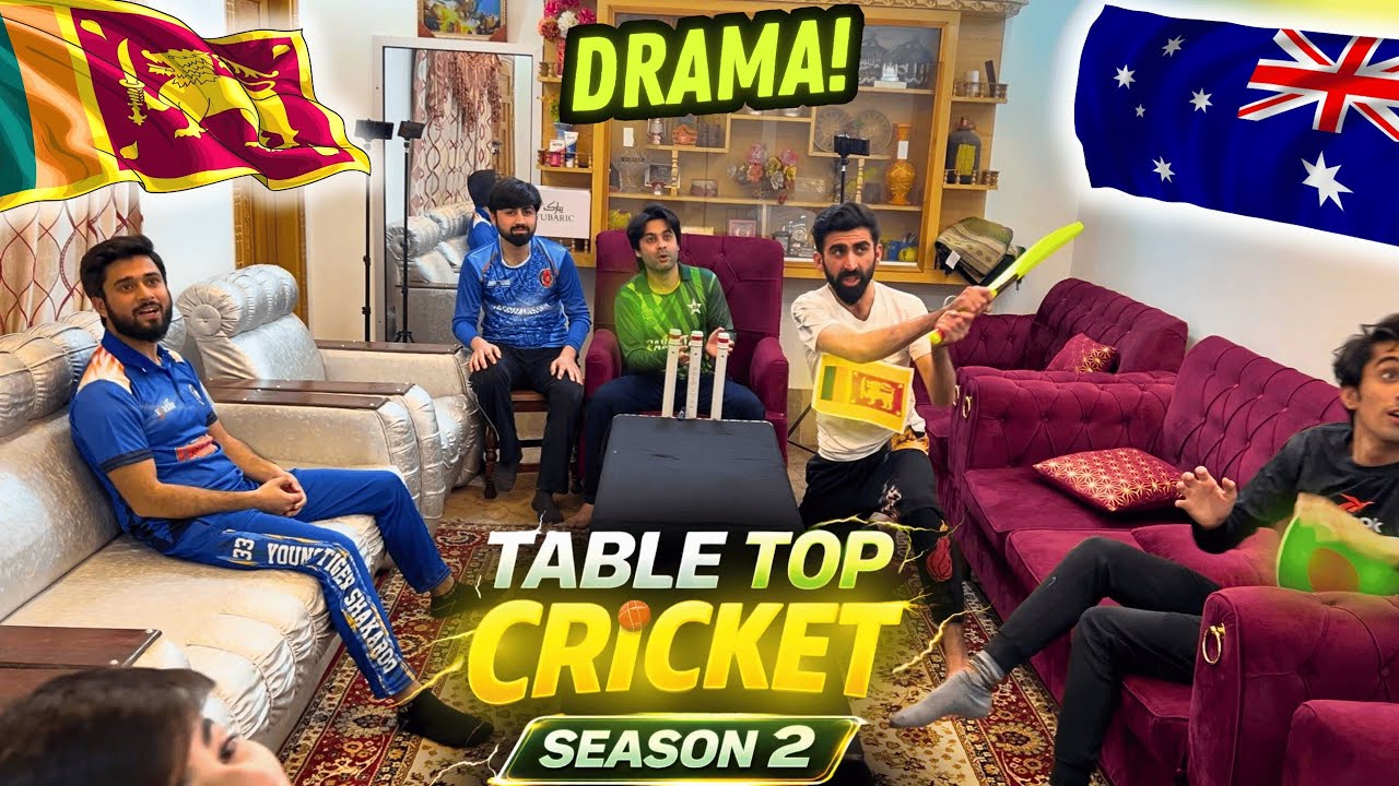 🇱🇰 Sri Lanka vs Australia 🇦🇺 | The Most Dramatic Match Yet | Table Top Cricket World Cup - Match 2