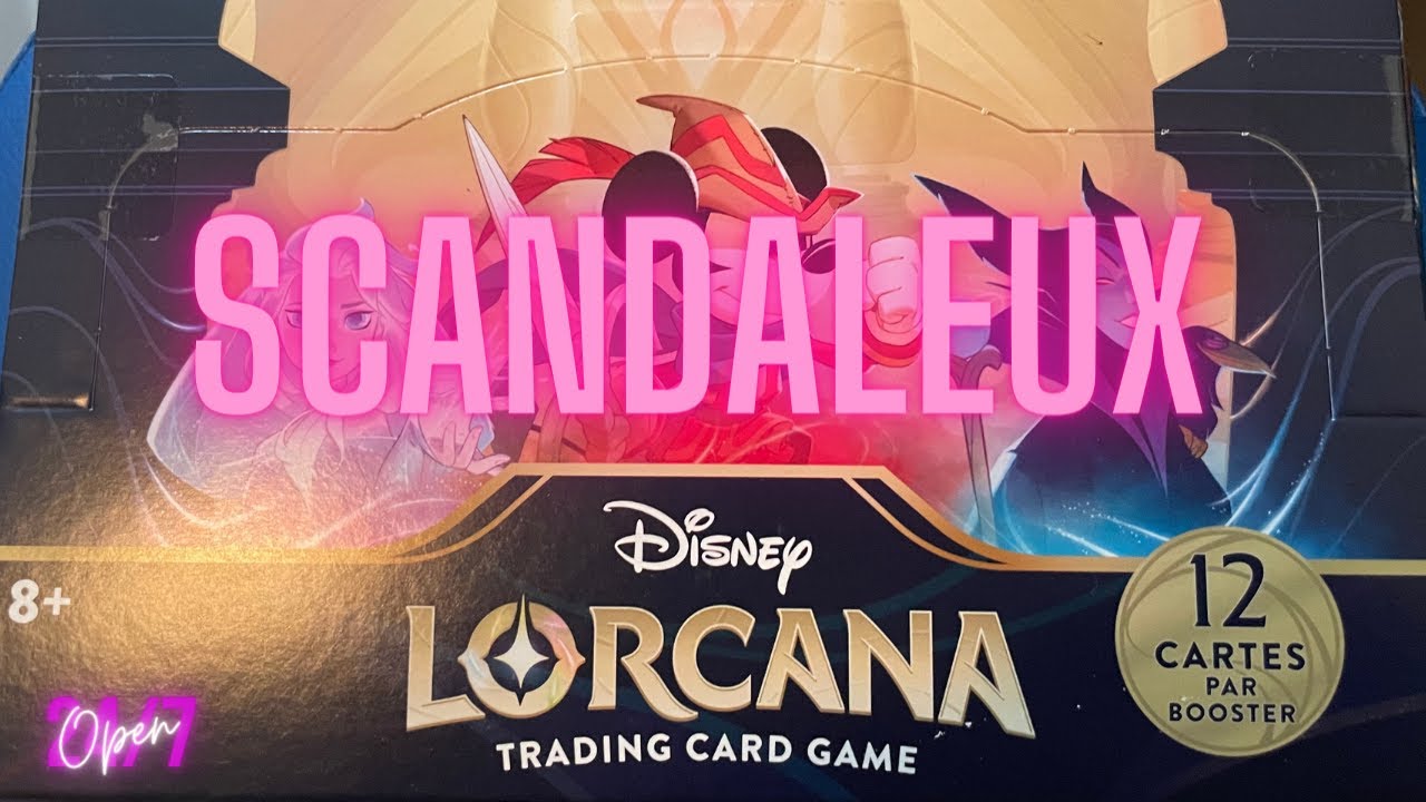 SCANDALEUX - LORCANA  CHAPITRE 1 DISPLAY 7 #LORCANA