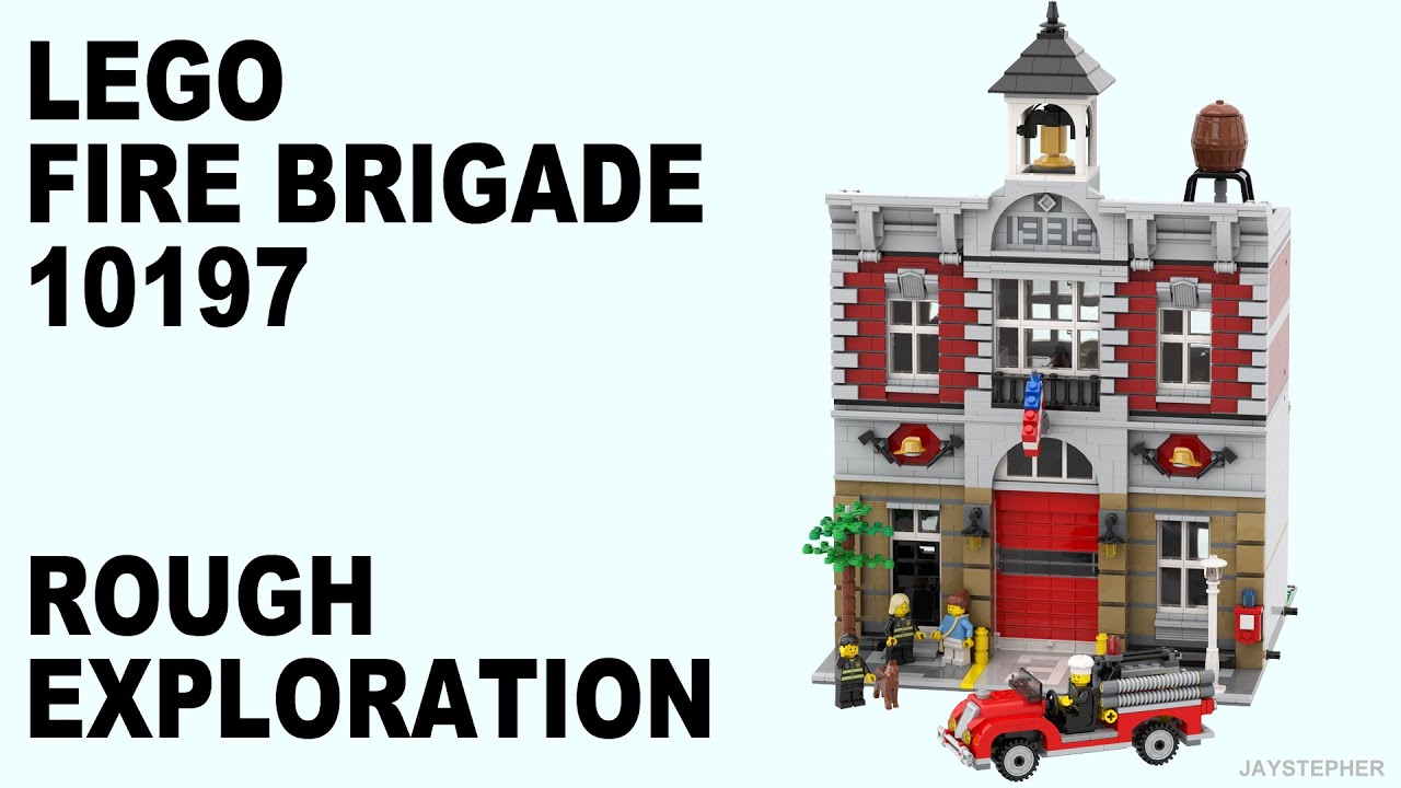 LEGO Fire Brigade 10197 Retired Set Review