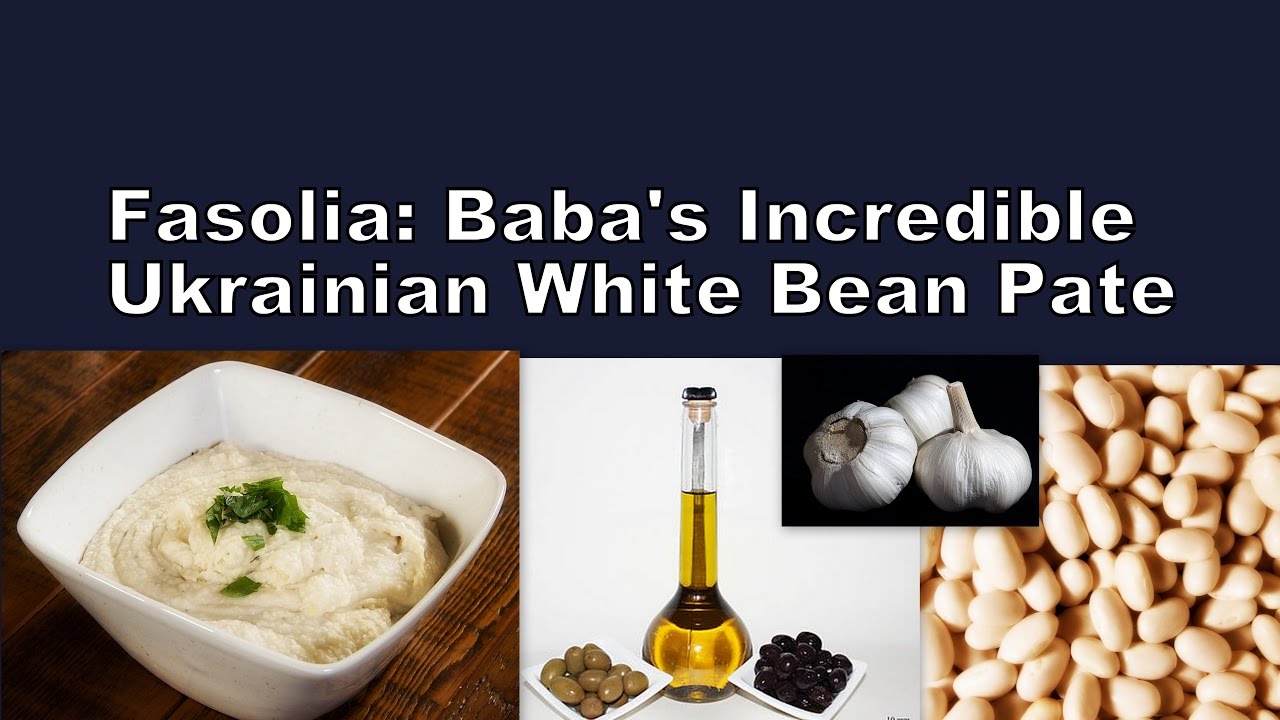 Baba's Incredible Ukrainian White Bean Pate