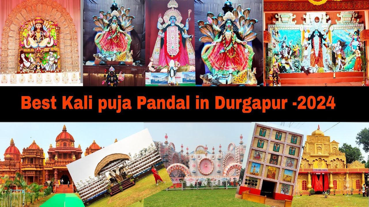 Durgapur Kali Puja Pandal 2024 / Best 20 Puja Mandap  in Durgapur 2024/ tutorial