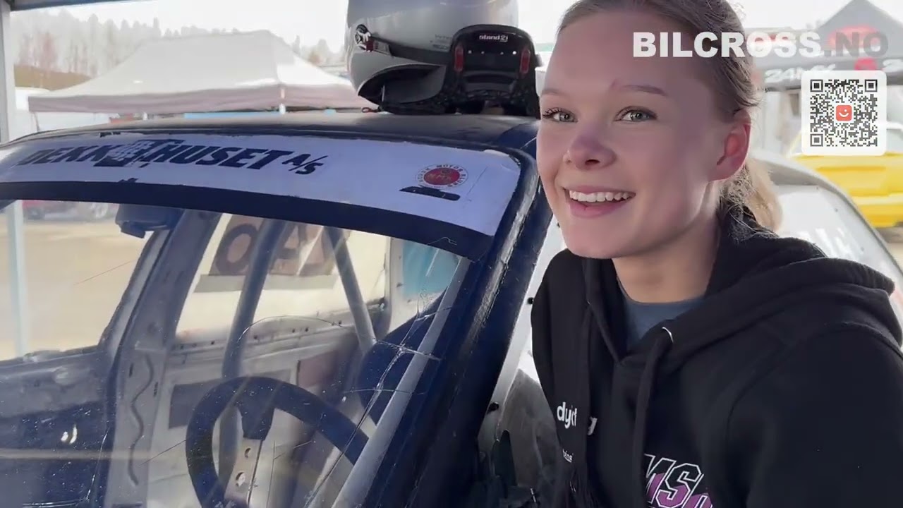 Helene tar sin f&oslash;rste bilcross-seier - BILCROSS.NO