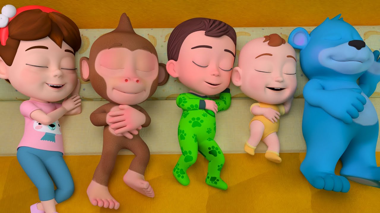 Ten in the Bed Sleepy Friends + MORE Lalafun Nursery Rhymes & Kids Songs