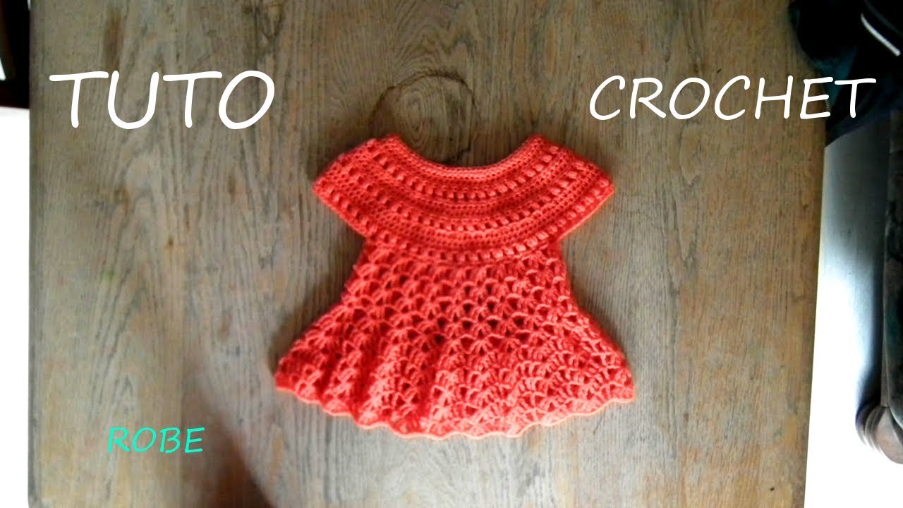 TUTO CROCHET Comment faire une Robe de Printemps