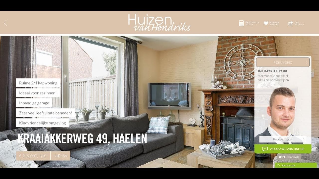 Te Koop: Kraaiakkerweg 49 Haelen-Hendriks Makelaardij