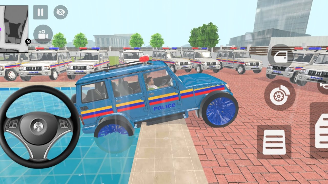 Car Bike Game Franklin ordered an Indian police car simulator game viral Driving gaming part 18