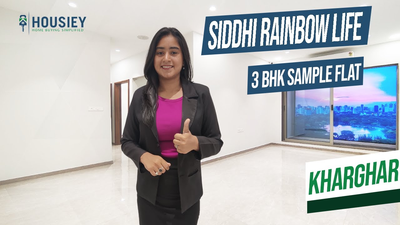 Rainbow Life Kharghar | 3 BHK Sample Flat Tour [2025] | Siddhi Ellora Navi Mumbai