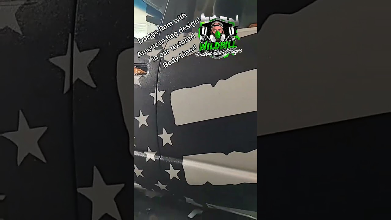 dodge ram done in our textured body-liner 
