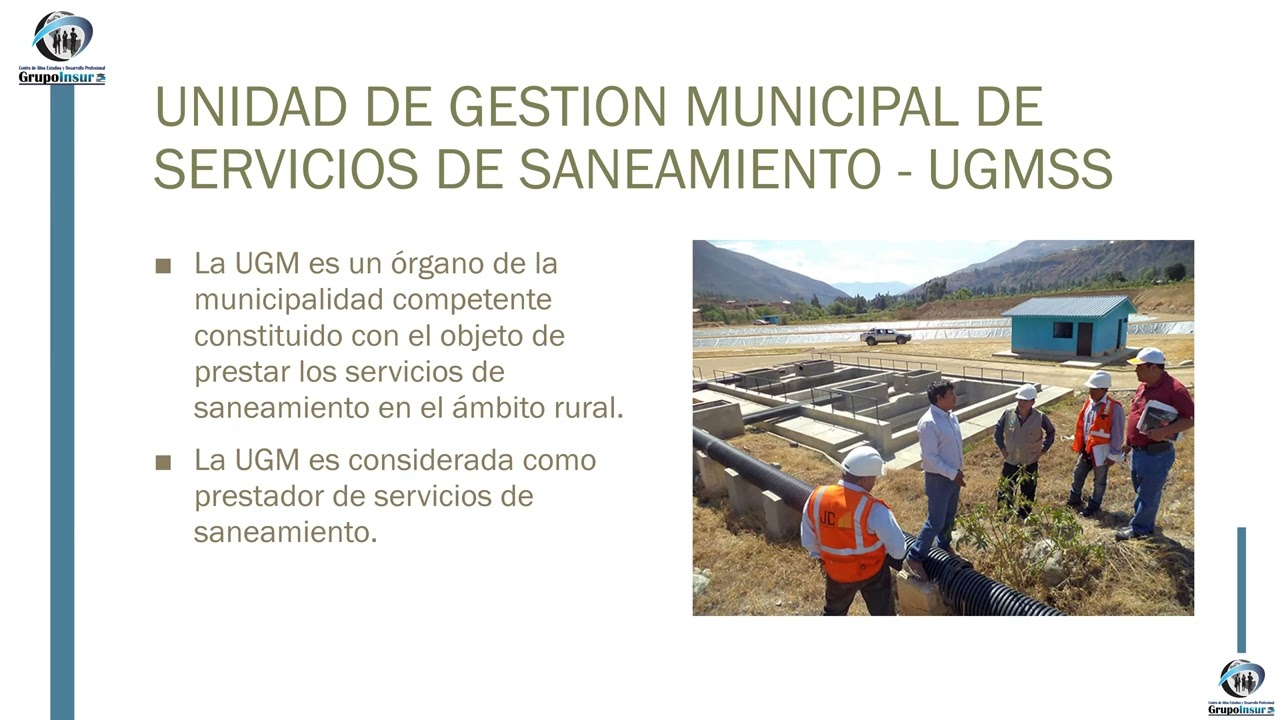 UNIDAD DE GESTIÓN AMBIENTAL EN OBRAS DE SANEAMIENTO BÁSICO