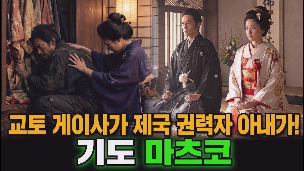 교토 게이샤가 제국 권력자 아내가 된 충격 스토리! 기도 마츠코