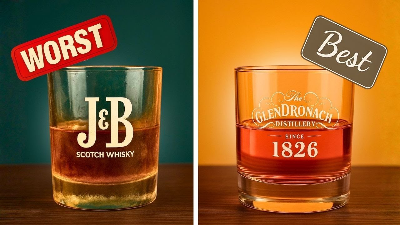 15 Famous Scotch Brands Ranked Worst to Best!