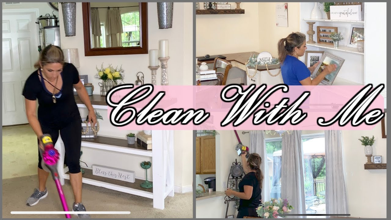 CLEAN WITH ME / DEEP CLEANING MY DINING ROOM / CLEANING MOTIVATION / IN WITH JEN