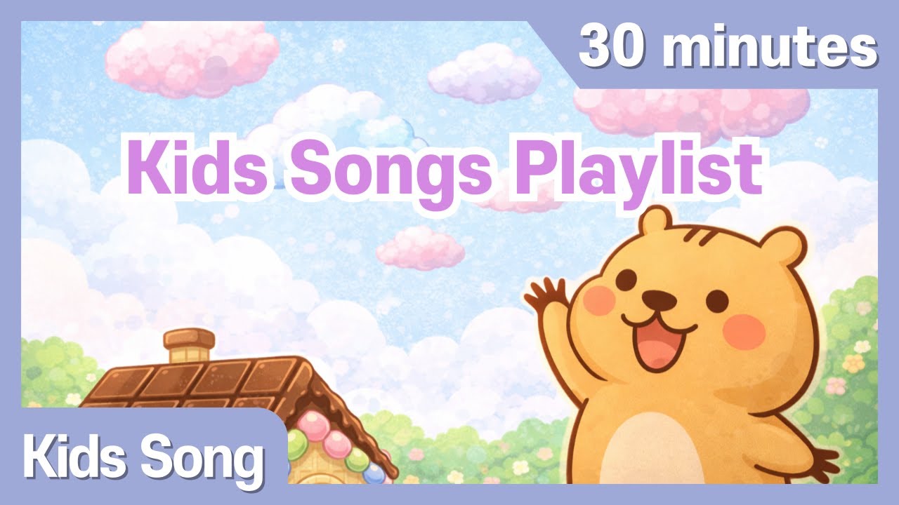 Fun Kids Songs 30 Minutes | Popular Nursery Rhymes Collection | CapyLala Kids