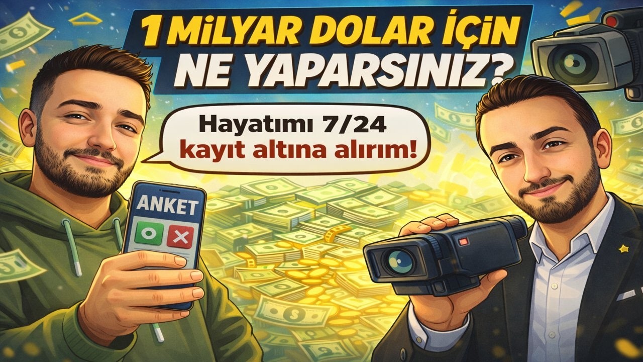 Quiz | 1Milyar Dolar için Ne Yparsınız | Cevaplar Bomba | 'Hayatımı kayıt Altına Alırım