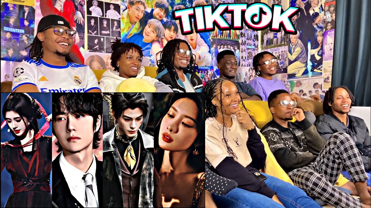 Подборка ремейков TIKTOK актеров/актрис CD-DRAM (реакция)