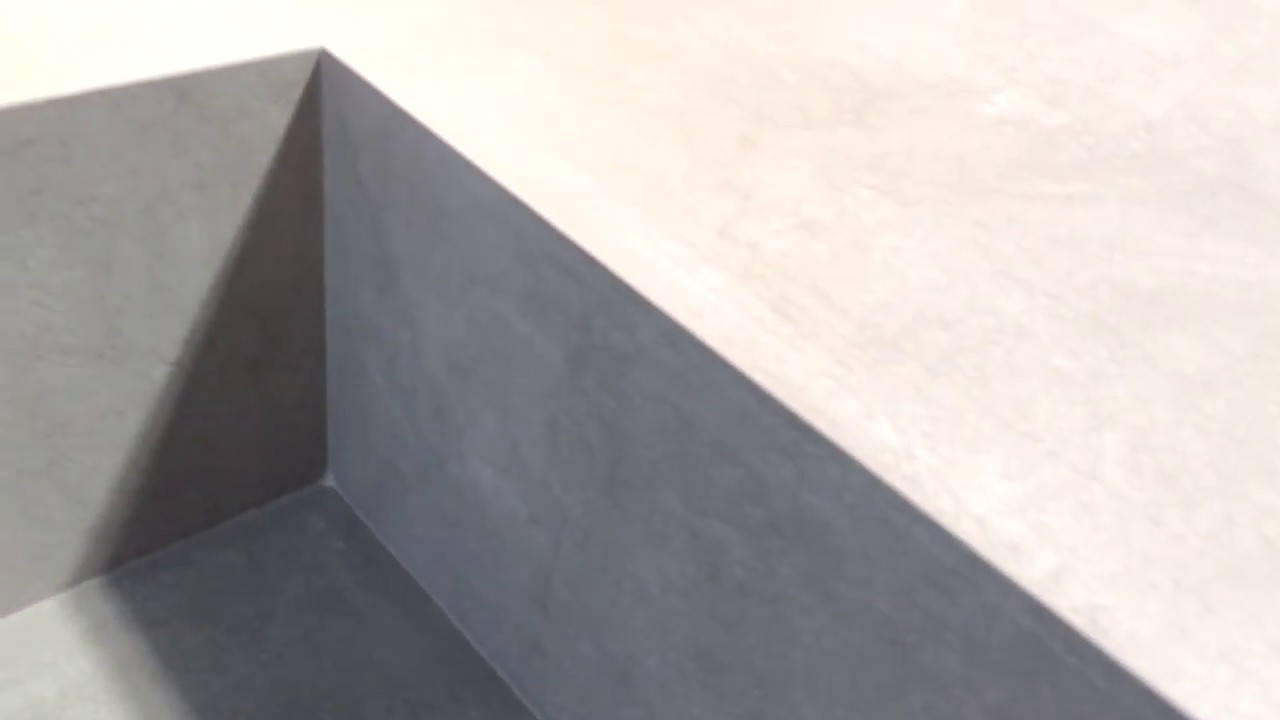 12mm Neolith stone Integrated drainer, Neolith stone sink, Neolith countertop, sintered quartz