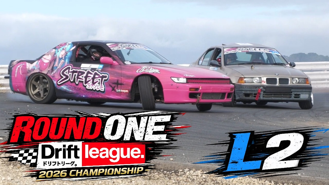 Drift League, 1-й раунд, L2, 16 лучших боев, Симмонс Плейнс, обратное направление, 2026 год.