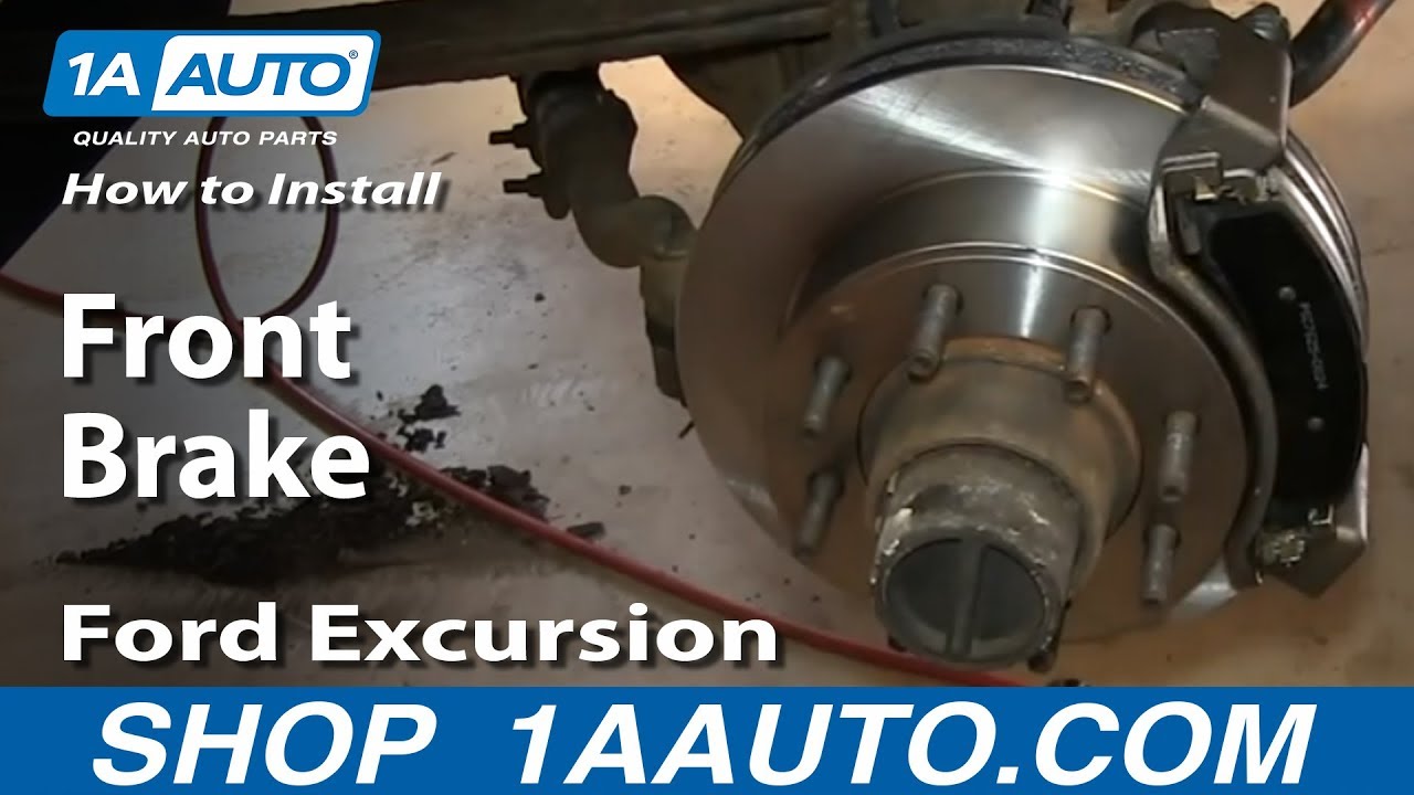 Как заменить передние тормоза Ford Excursion 2000-2005 годов