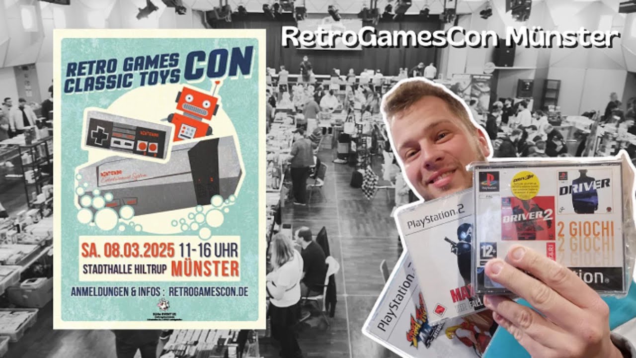 GameCollector @ RetroGamesCon Münster Hiltrup - 08.03.2025 - Retro Börse - Videospiele - Vitage