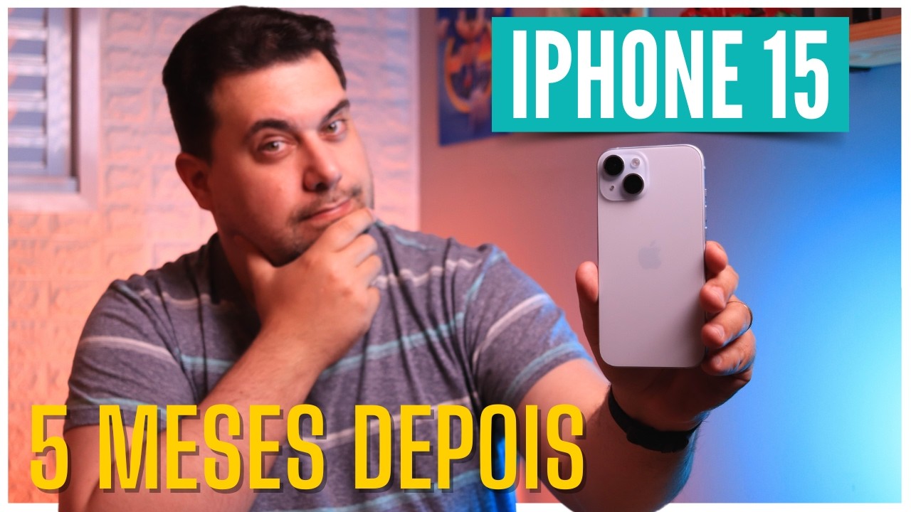iPhone 15 Depois de 5 Meses - Bateria Ainda em 100%?