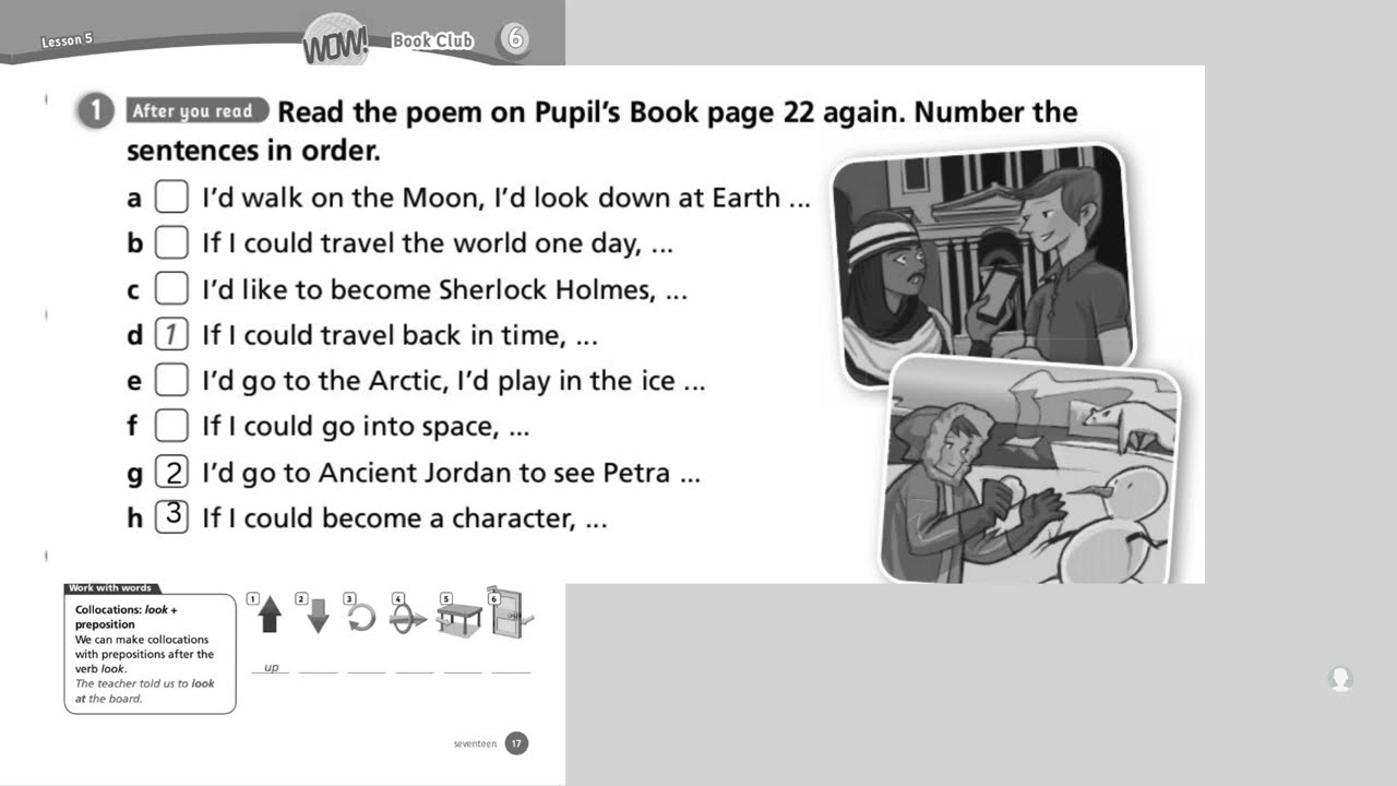 شرح صفحة 17 و 18 انجليزي من كتاب ال activity book فصل ثاني المنهاج الجديد للصف السابع