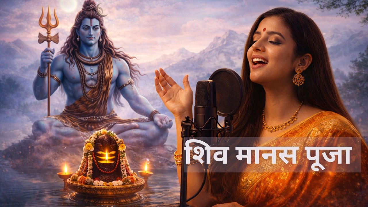 सोते समय या ध्यान में इसे सुनें🔱शिव मानस पूजा