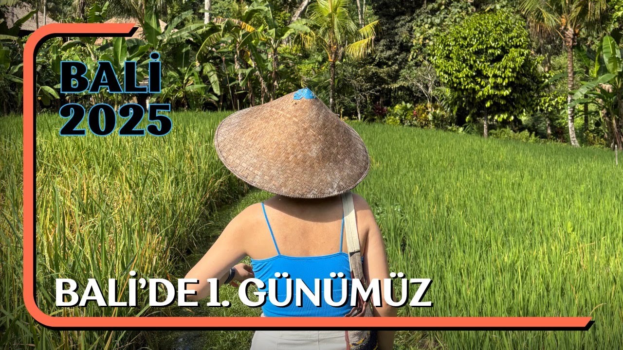 Bali'de 1. Gün | 2025 | Saraswati Tapınağı, Campuhan Ridge Walk ve Ubud Art Market ve Daha Fazlası!