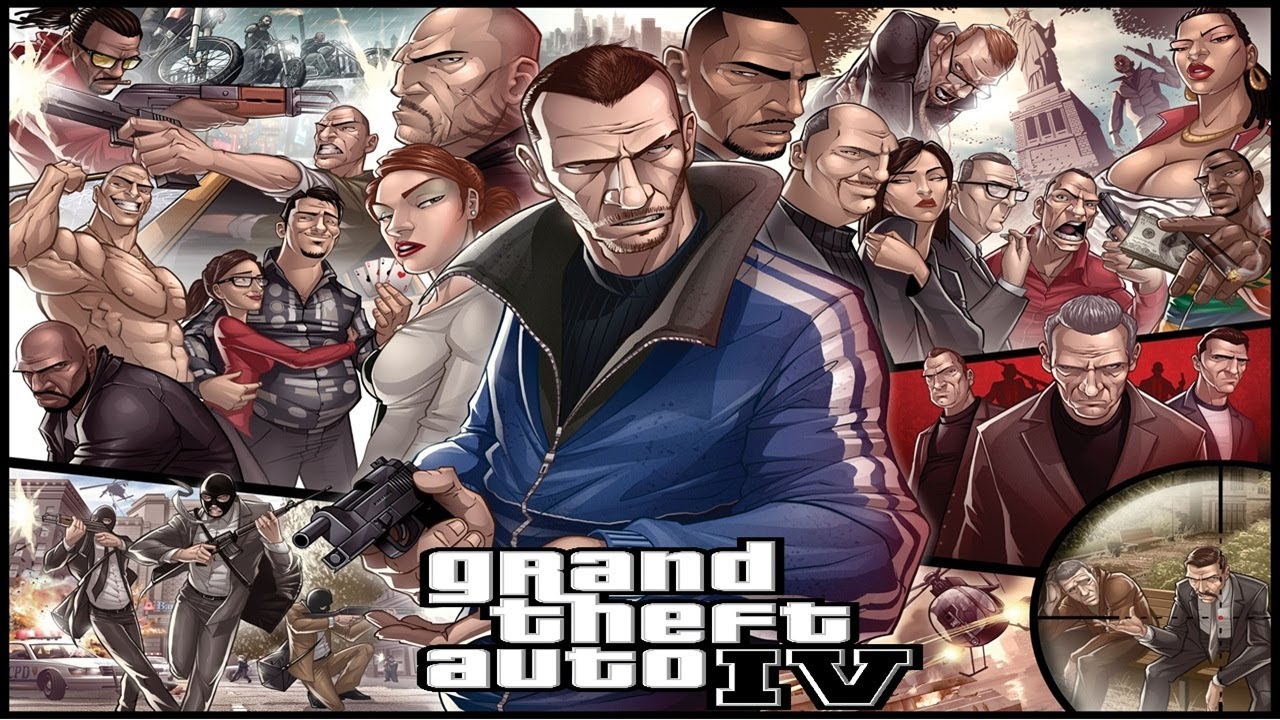 Впервые прохожу - Grand Theft Auto IV №1
