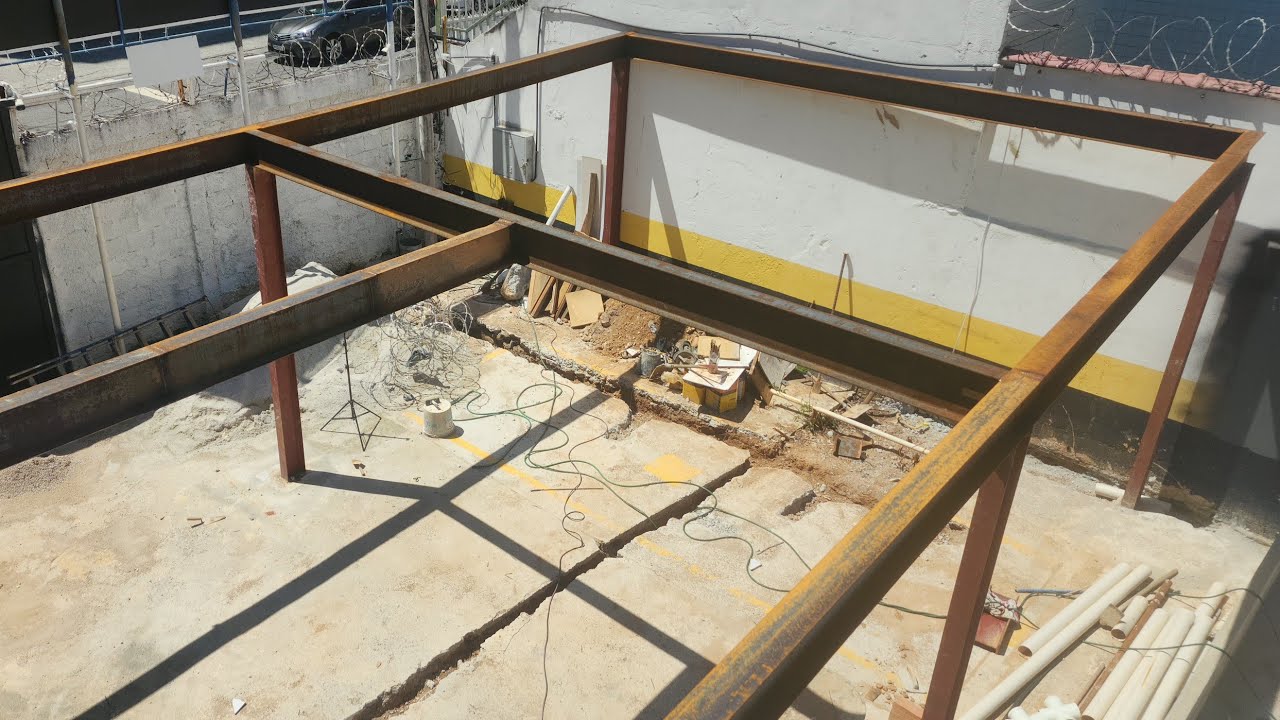 Alinhamento perfeito dos 3 pilares na prática | Detalhe que define a obra