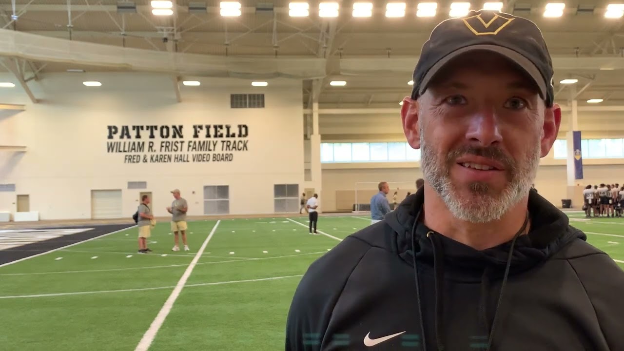 Vanderbilt special teams and tight ends coach Justin Lustig