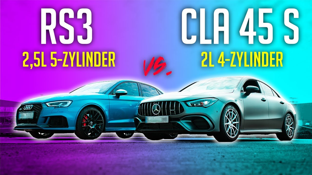 2019 Mercedes-AMG CLA 45 S vs. 2018 Audi RS3 Limousine | RB Engineering