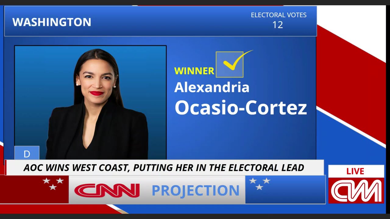 2028 AOC vs. JD Vance