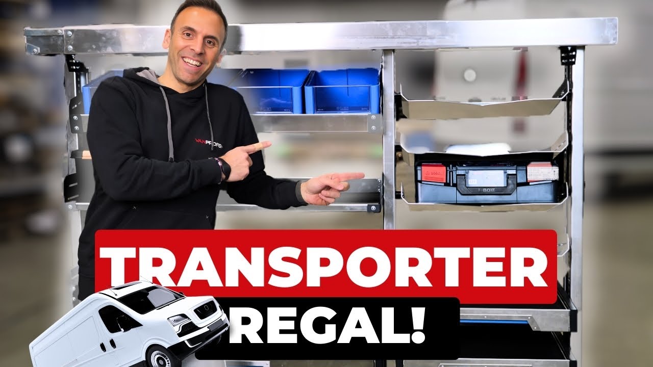 Dieses Regalsystem ver&auml;ndert deinen Van-Ausbau! VanProfis