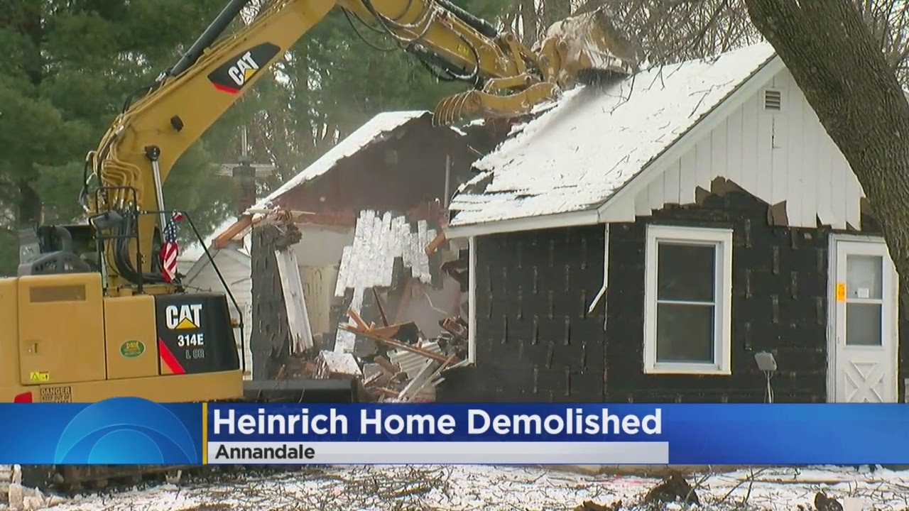 Danny Heinrich's Former Annandale Home Demolished