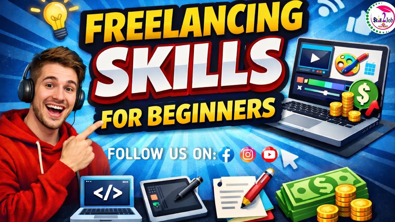 Freelancing skills for beginners #youtubeshorts #trending #viralvideo #viral #video #youtube #yt 