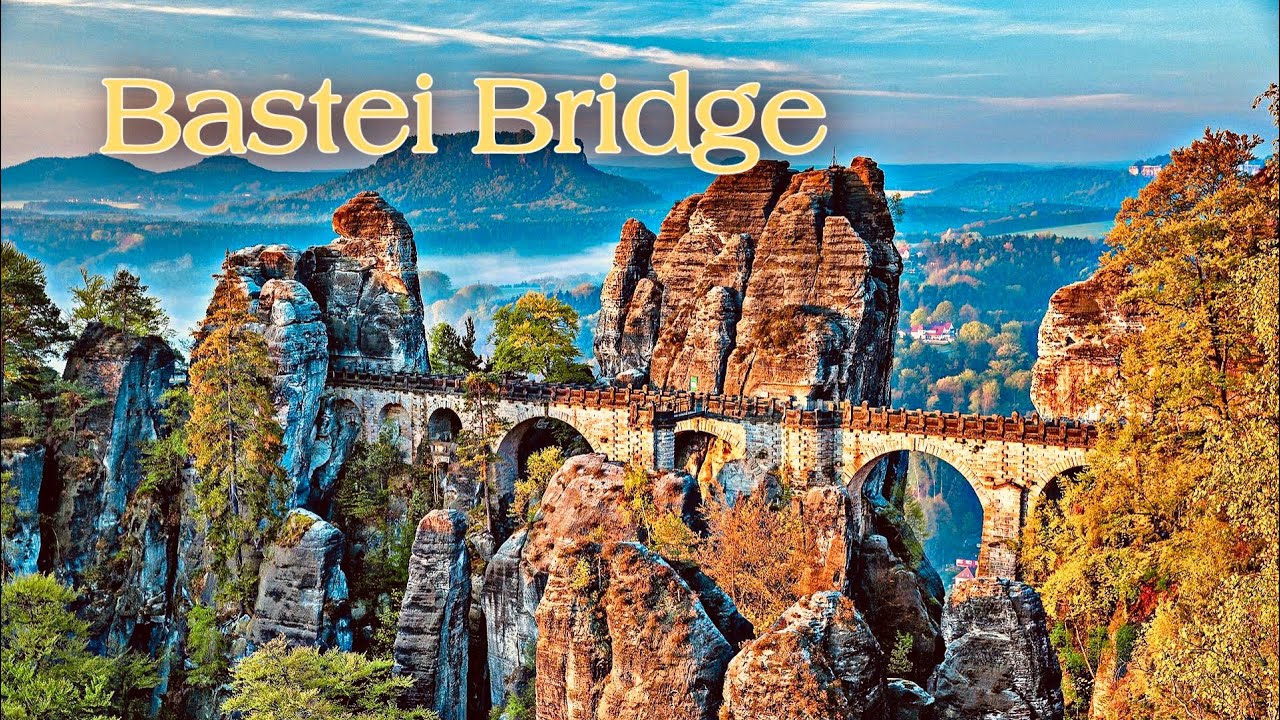 জার্মানির মধ্যে এত সুন্দর জায়গা !!⎪Saxon Switzerland National Park⎪Bastei Bridge | Germany 🇩🇪 4K