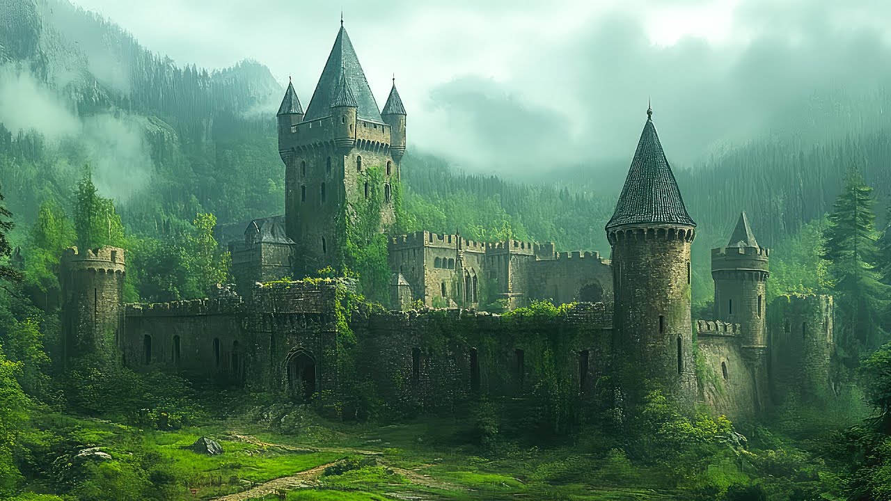 Relaxing Celtic Music: Fantasy Medieval Castle | Beautiful Castle Music for Calm, Study