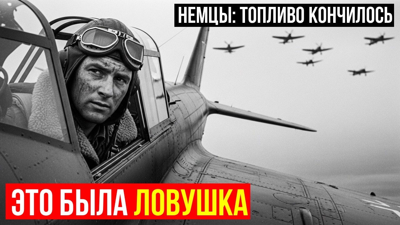 Пилот Заглушил Мотор на Высоте 300 Метров | Немцы Не Поверили Что Это Ловушка