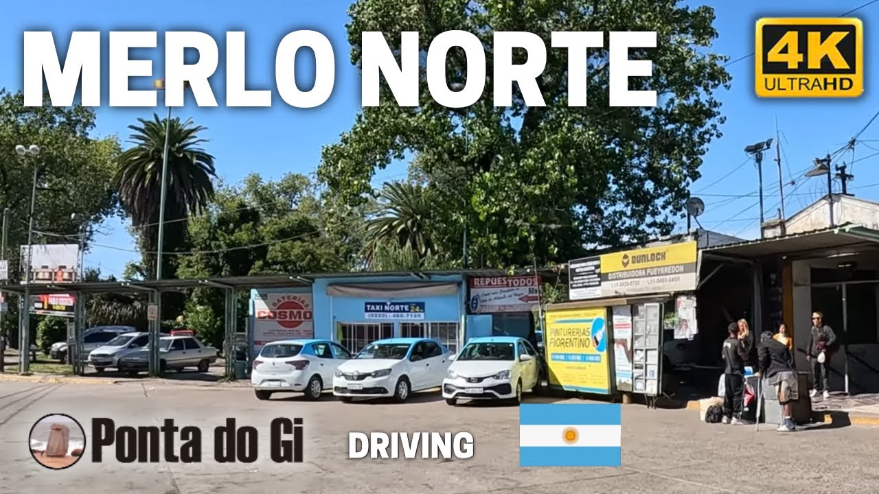 MERLO NORTE [Un recorrido por sus CALLES y rincones] AMBA BUENOS AIRES #driving TOUR 2025 ARGENTINA
