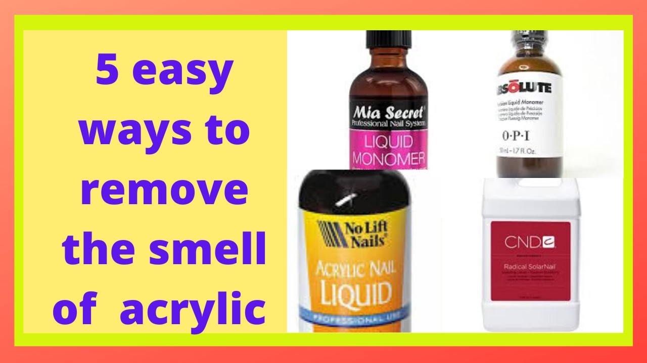 Remove the Smell of Acrylic | 5 Easy Ways That Work!