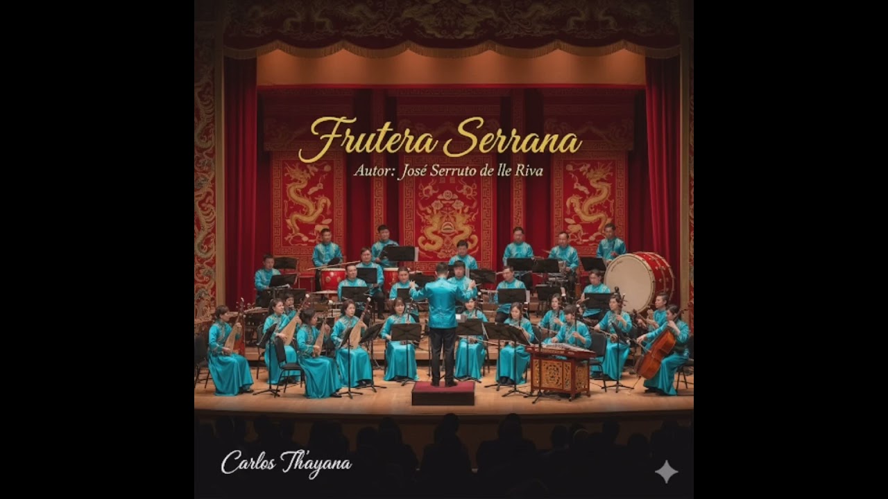Frutera Serrana - Huayno pandillero interpretado con instrumentos tradicionales de china.
