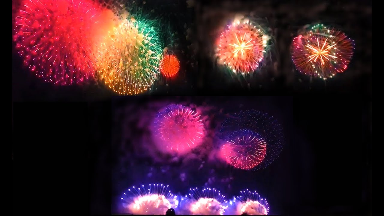 Das SCHÖNSTES Feuerwerk der Welt + Sound | Japan 