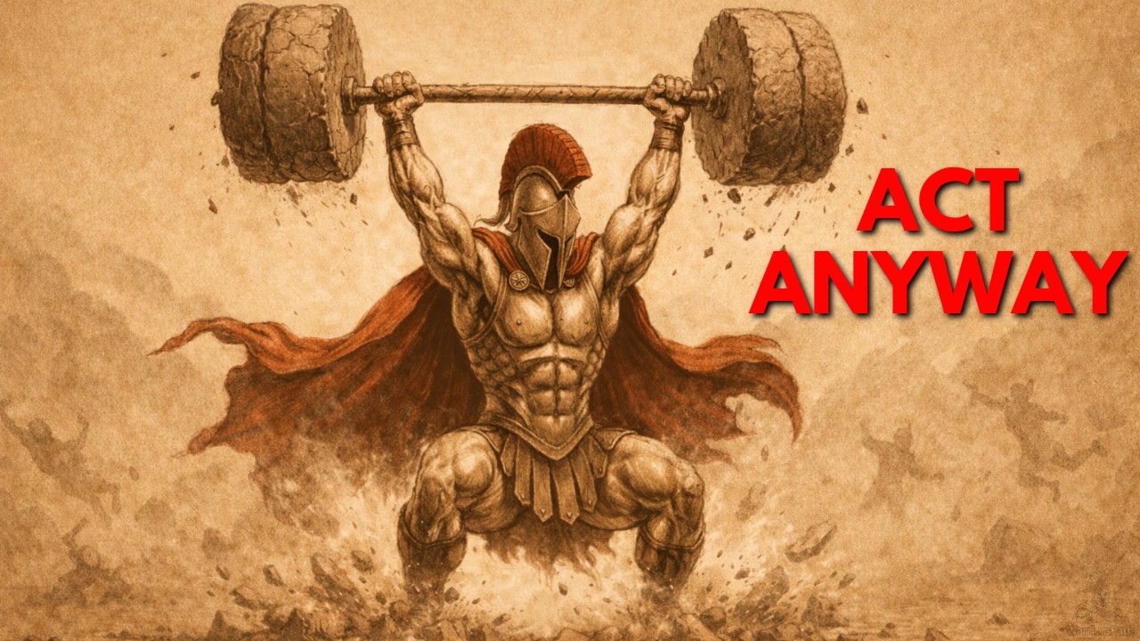 Stop Waiting To Feel Ready — The Spartan Rule That Built Legends