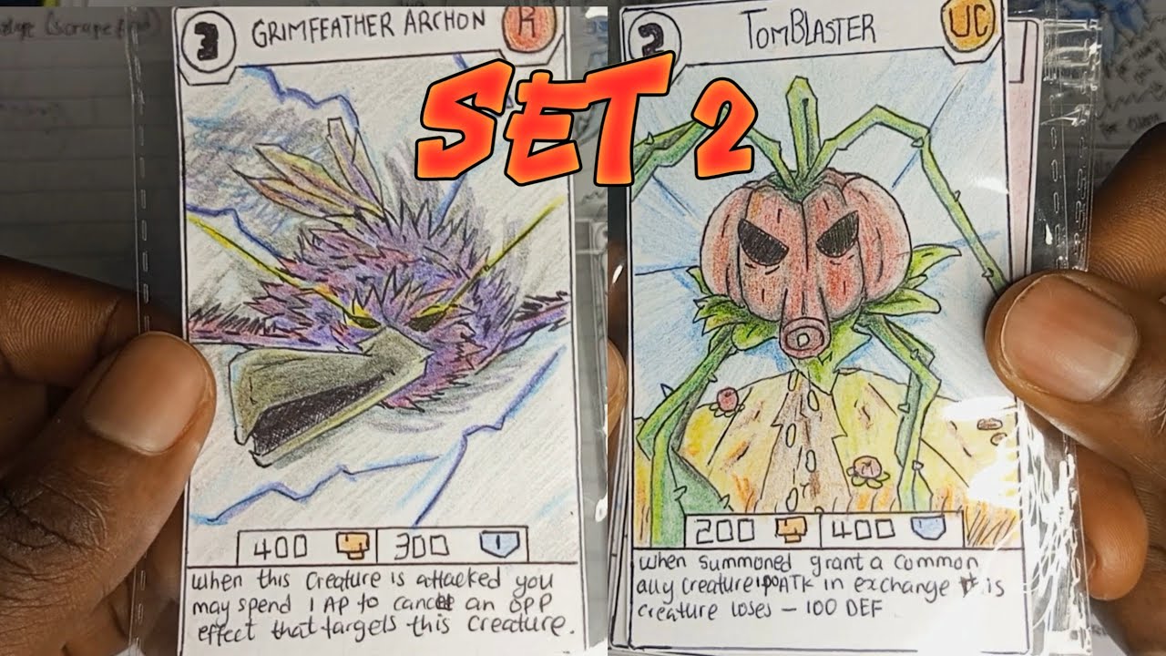 Set 2 Madchaos Universe(Homemade Tcg) Card showcase 