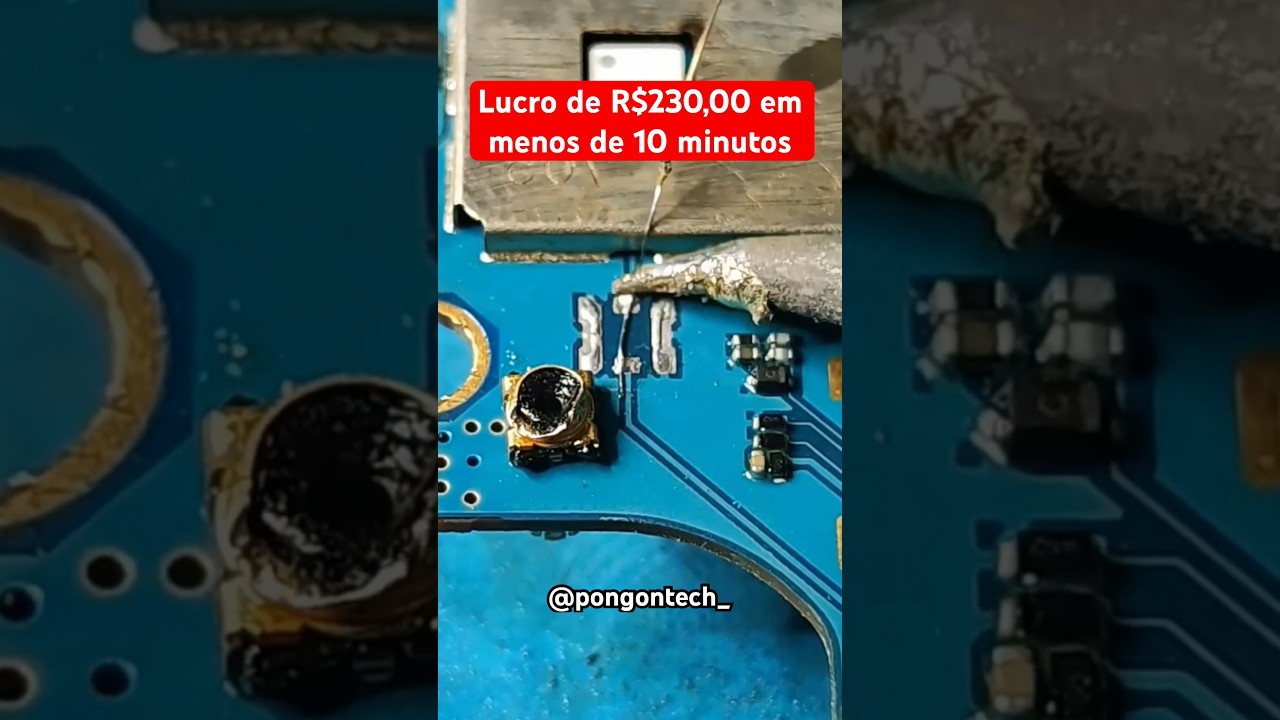 Lucrei 230 em menos de 10 minutos de conserto #celular #consertodecelulares #celularsemsinal