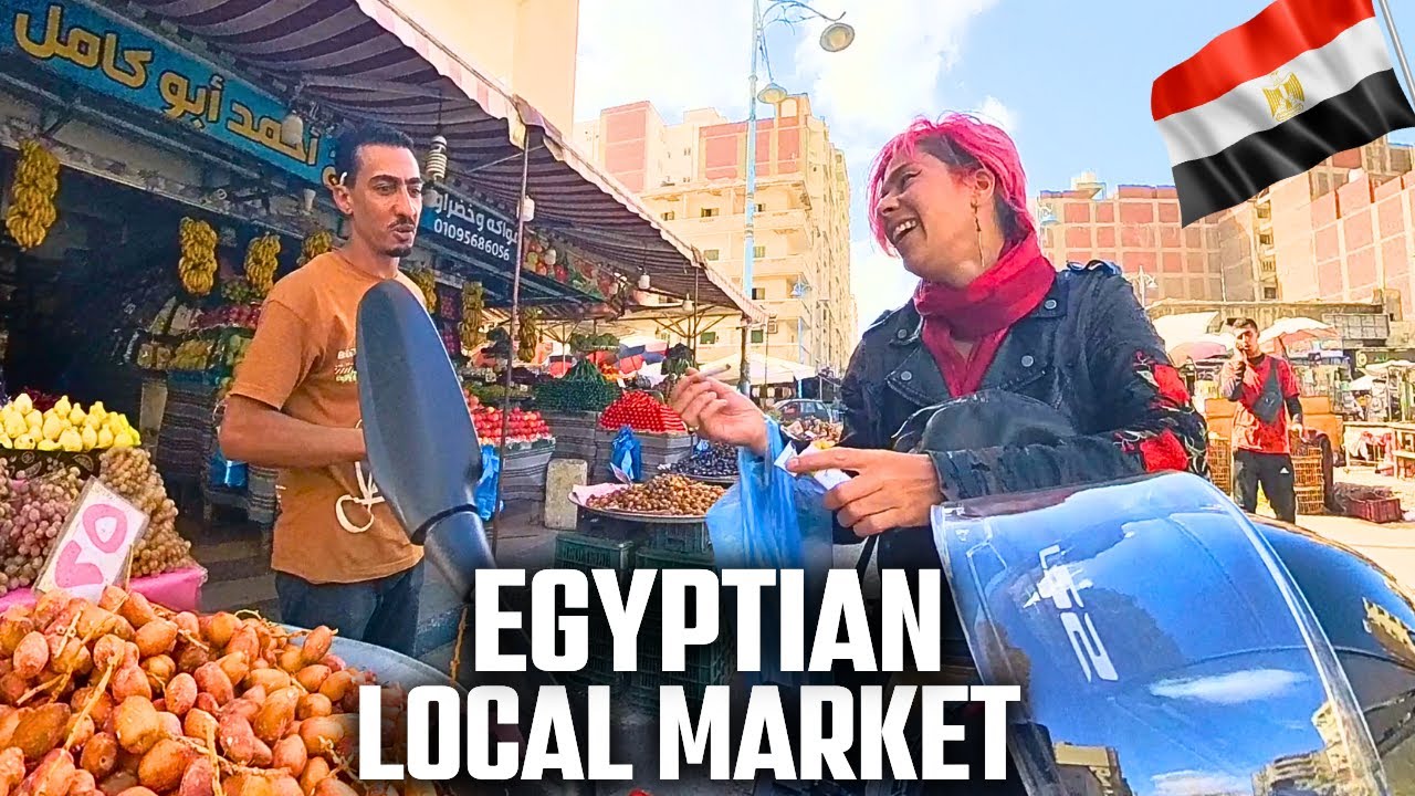 Local Egyptian Market in Marsa Matruh | Egypt Vlog 202