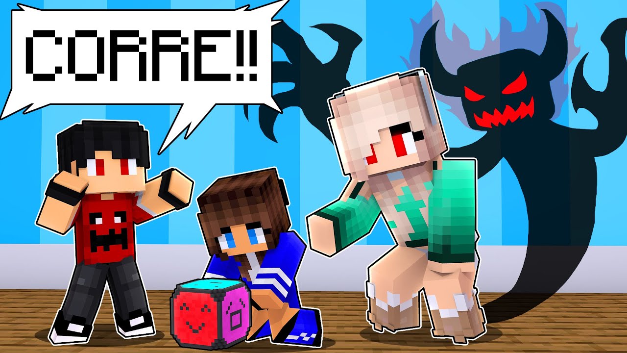 P3DRU tem uma BABÁ do MAL no Minecraft