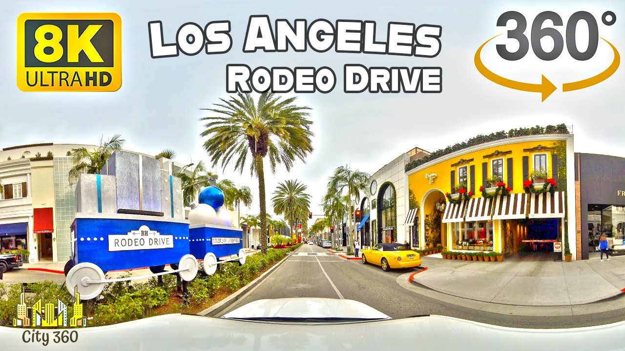 Los Angeles - Rodeo Drive - VR 360 8K Video