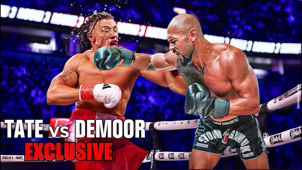 ANDREW TATE vs CHASE DEMOOR FULL FIGHT HIGHLIGHTS | *EXCLUSIVE FOOTAGE* !!!
